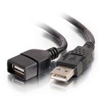 C2G 2M USB 2.0 A VERLENGKABEL - ZWART (6.6FT)