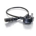 Cbl/0.5M Universal Power cord BS 1363