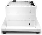 HP LaserJet 3x550-sheet papierinvoer met kast