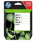 HP 364 Ink Cart CMYK Combo 4-Pack