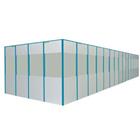 Enkelvoudige scheidingswand in melamine - Dicht paneel - Hoogte 3,03 m