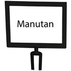 Affichehouderpaneel voor palen - Manutan Expert
