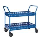 Plaatstalen trolley met rand - Kongamek