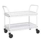 Plaatstalen trolley met rand - Kongamek