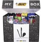 Schrijf- en correctieproducten My box Bic - doos 124 stuks