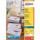 Wit adreslabel Avery - Inkjetprinter