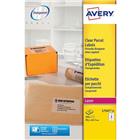 Laseretiketten Avery transparant