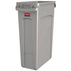 Slim Jim met luchtsleuven 87 ltr Rubbermaid