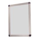 Buitenvitrine Antares Italiaans - Aluminium achterwand - Deur van veiligheidsglas