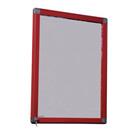 Buitenvitrine Antares Italiaans - Aluminium achterwand - Deur van veiligheidsglas